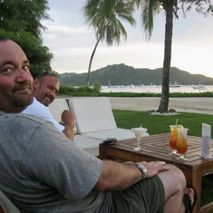 Aaron and Kurt in Costa Rica