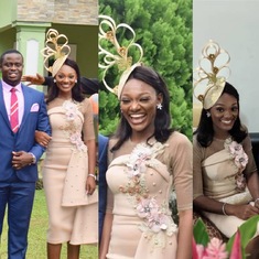 Abasiakara on June 30, 2019. The day after her wedding.