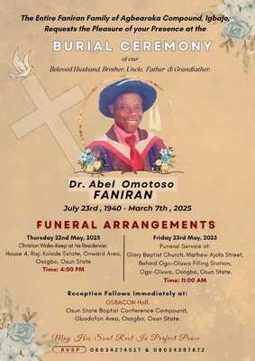 Abel Omotoso FANIRAN