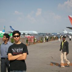 Abhijeet with  love of his life- Air Planes