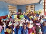 Abiba's Philanthropy - Donation of school materials to pupils - Church of God Primary School, Gbabai