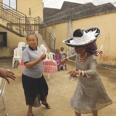 Mummy loved dancing