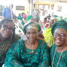 SL Abimbola with SLs Kemi Buari and Abiola Ogungbadero