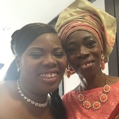 Abi and Abi (her sister in- law)