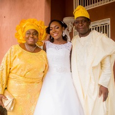 At Oluwatosin and Adetayo's wedding