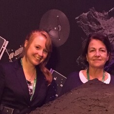 Anny-Chantal at the Rosetta End Of Mission Event September 2016