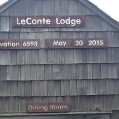 LeConte Lodge May 30