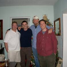 James,Adam,Jay,Marc-Christmas