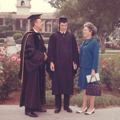 1969 Dave's Graduation from Oxy