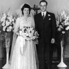 1942 Wedding Photo