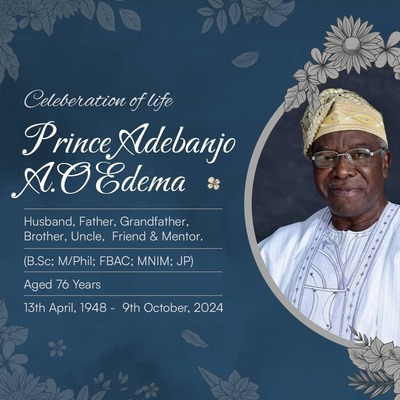 Adebanjo Agbajegorite Omolade Edema
