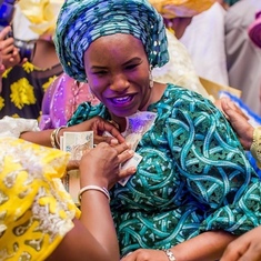 Adebisi at her Mum’s 80th Birthday celebrations 