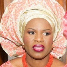 Bisi on her traditional engagement day