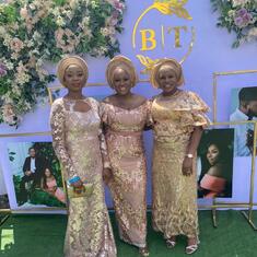 Debisi and her beautiful nieces (Bukky & Tejumola)