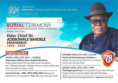 Bandele Adebowale Emanemua