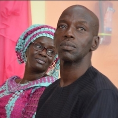 Adebowale and his immediate younger sister, Abisola 