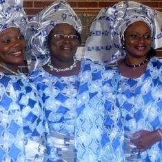 with Aunty Tutu & Aunty Yemisi