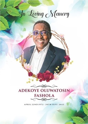 Adekoye Oluwatosin Fashola