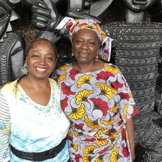 Shola & I at CourtHouse in Lagos