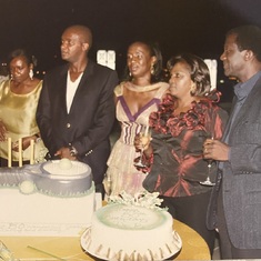 At Ade’s 50th birthday party