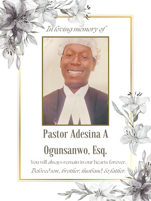 Adesina Adebola Ogunsanwo