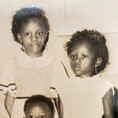Yinka and Siblings when they were kids