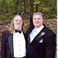 Dad and Me at my wedding