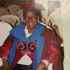 Mama obtained a Diploma in Theology in 2013 at the age of 83. She graduated from Overcomers International Bible Institute, Ijebu-Ode.
