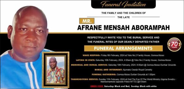 Afrane Aborampah Mensah