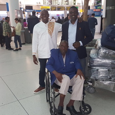 Arrival in the USA on April 1, 2016 to continue with medical treatment