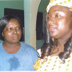 Agnes Bodi & Cousin Bernice Bodi Rumala @ Gpa Baba-Lade's Funeral 2009