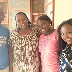 Brother Saba, Agnes, sister-in-law Mary & sister Sarah_2016
