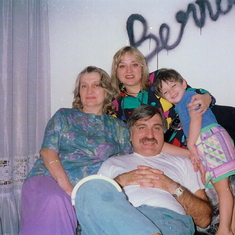 With Emel, Berna and Emre Ankara 1994