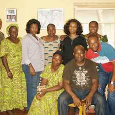Mum's Zaria family; Aunty Yinka, Aunty Kemi Oshuntoye, Mrs Olayiwola & others 
