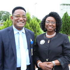Good times with the VC,  Prof. Aize Obayan during my Sabbatical at Landmark University. 