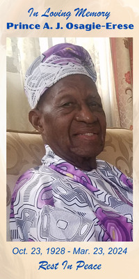 Alex (Snr) Joseph OsagieErese