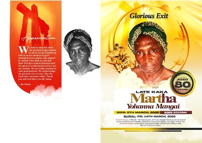 Akai Martha Yohanna Mangai