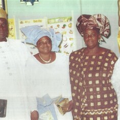 At Biodun's traditional marriage(2010)