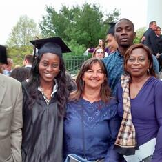 Daddy at Damilola's Graduation ceremony, Gordon University, Massachusetts USA(2014)