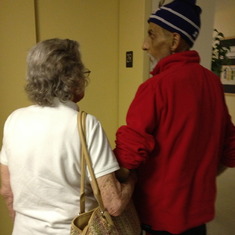 Al and Mom at Kindred Hospital in Seattle in May 2013