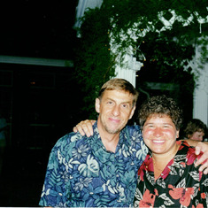 Al & Jacki Schweikert at Greg and Kim's wedding June 2001