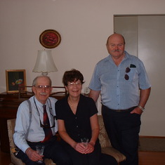Wayne, Linda and Dad