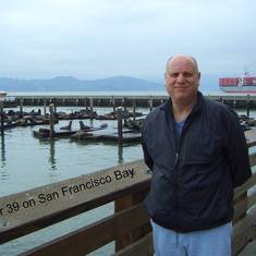 Al at Pier 39 San Francisco:  photo provided by Ken Edberg