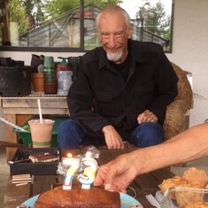 Al's 73rd birthday cake