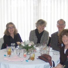 Aunt Helen, Susan Sandack, Deb & Artie Sandack, Nancy Sandack and Gloria. At Patty's Memorial Service in March of 2010