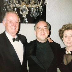 Alan with James and Elizabeth King in Washington, D.C.