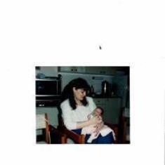 Donna Smith holding baby jessica Craig.