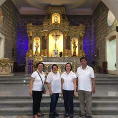 Visita Iglesia in Bataan in March 2019