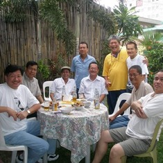 With Llerena relatives (Lorna's side) 