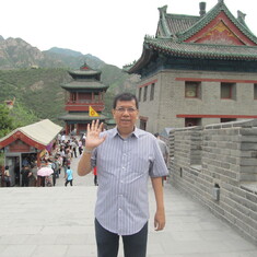 At the Great Wall of China - May 2012